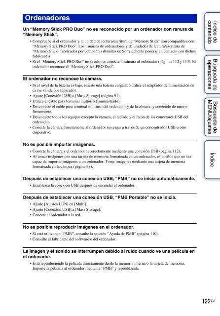 Sony DSC-W560 - DSC-W560 Istruzioni per l'uso Spagnolo