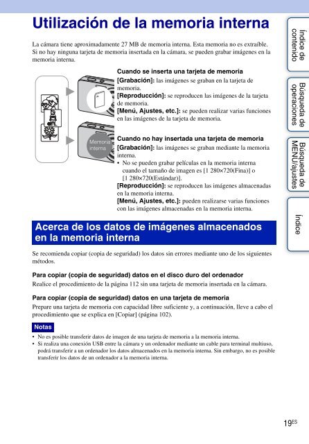 Sony DSC-W560 - DSC-W560 Istruzioni per l'uso Spagnolo