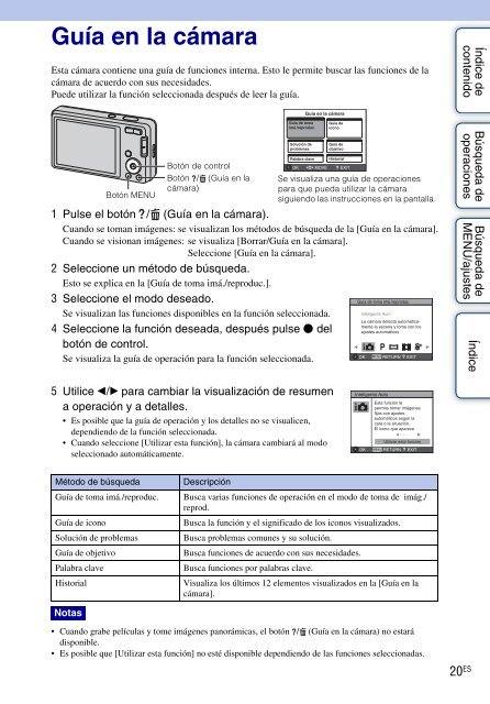 Sony DSC-W560 - DSC-W560 Istruzioni per l'uso Spagnolo