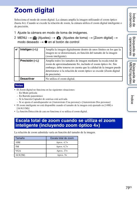 Sony DSC-W560 - DSC-W560 Istruzioni per l'uso Spagnolo