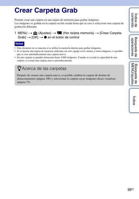 Sony DSC-W560 - DSC-W560 Istruzioni per l'uso Spagnolo