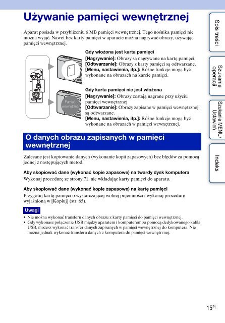 Sony DSC-S2000 - DSC-S2000 Istruzioni per l'uso Polacco