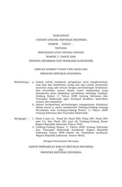 RUU Perubahan UU ITE_Hasil Harmonisasi Kumham_update 13 Juli 2015