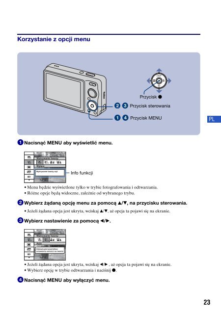 Sony DSC-W220 - DSC-W220 Istruzioni per l'uso Ceco