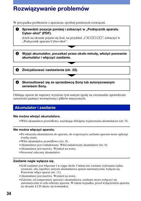 Sony DSC-W220 - DSC-W220 Istruzioni per l'uso Ceco