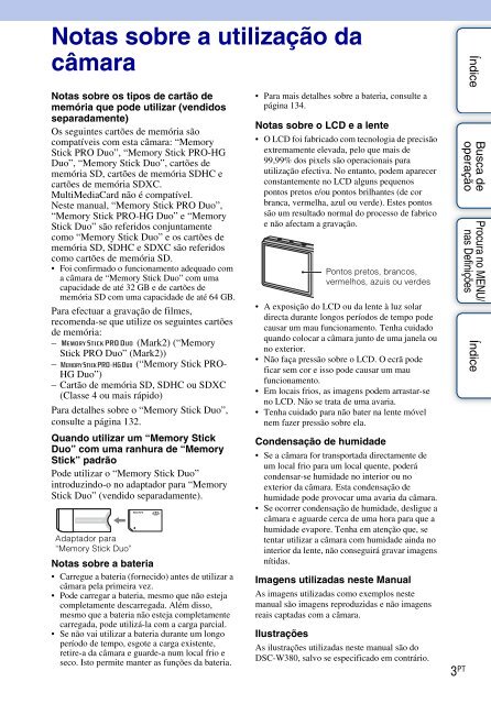 Sony DSC-W390 - DSC-W390 Istruzioni per l'uso Portoghese