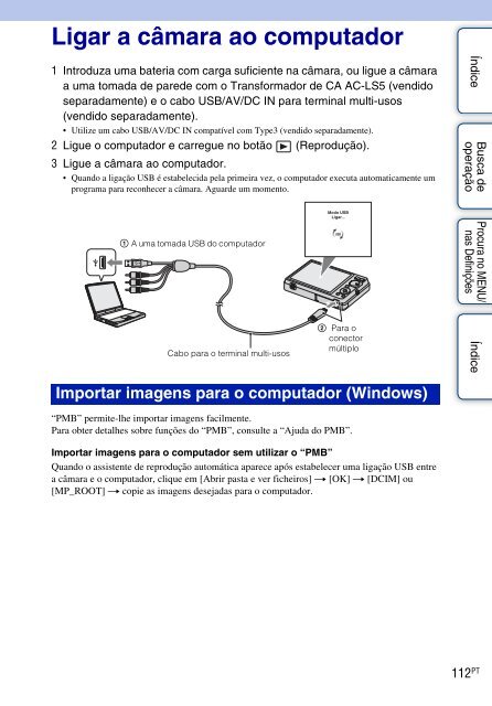 Sony DSC-W390 - DSC-W390 Guida all&rsquo;uso Portoghese