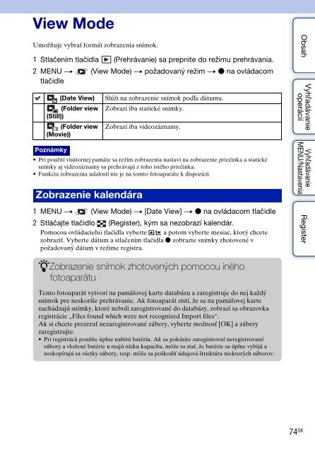 Sony DSC-W390 - DSC-W390 Guida all&rsquo;uso Slovacco