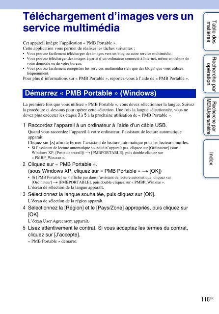 Sony DSC-W350D - DSC-W350D Istruzioni per l'uso Francese