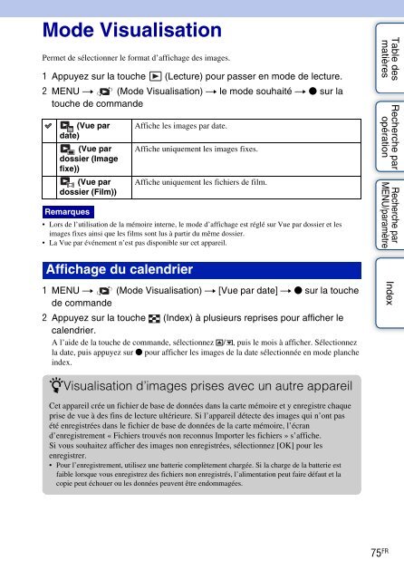 Sony DSC-W350D - DSC-W350D Istruzioni per l'uso Francese