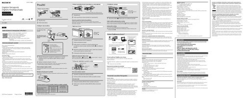 Sony DSC-W810 - DSC-W810 Istruzioni per l'uso Ceco