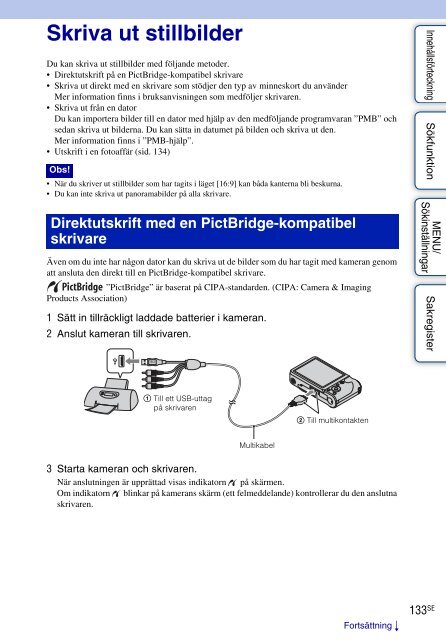 Sony DSC-HX5V - DSC-HX5V Istruzioni per l'uso Svedese