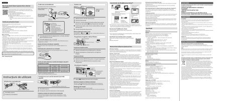 Sony DSC-W800 - DSC-W800 Istruzioni per l'uso Rumeno