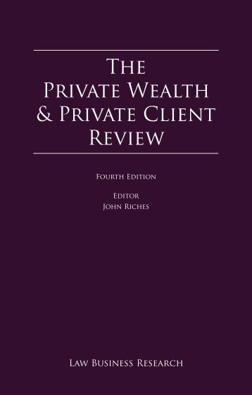 The Private Wealth & Private Client Review