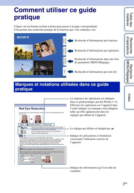 Sony DSC-W190 - DSC-W190 Istruzioni per l'uso Francese