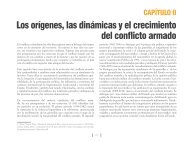 Los orígenes las dinámicas y el crecimiento del conflicto armado