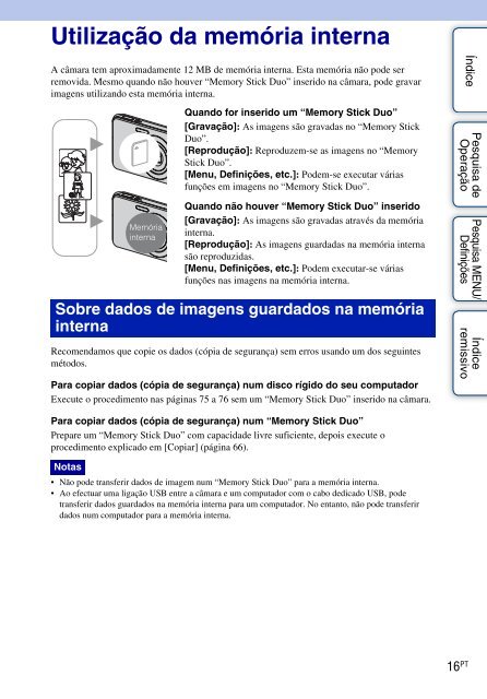 Sony DSC-W190 - DSC-W190 Istruzioni per l'uso Portoghese