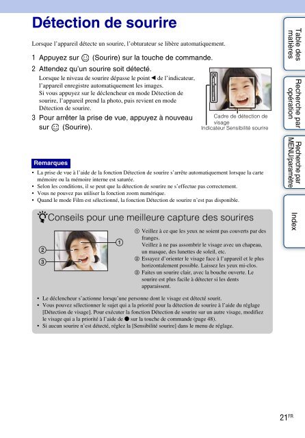 Sony DSC-W320 - DSC-W320 Istruzioni per l'uso Francese