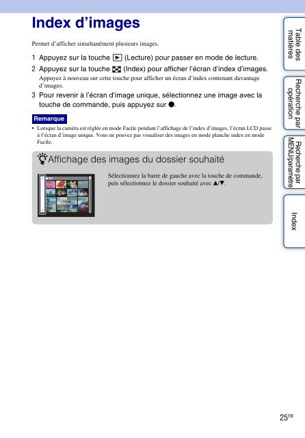 Sony DSC-W320 - DSC-W320 Istruzioni per l'uso Francese