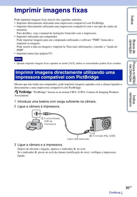 Sony DSC-W320 - DSC-W320 Istruzioni per l'uso Portoghese