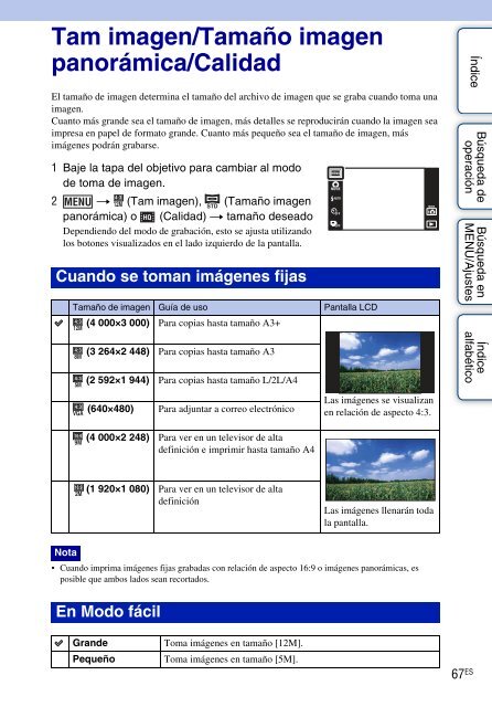 Sony DSC-TX9 - DSC-TX9 Istruzioni per l'uso Spagnolo