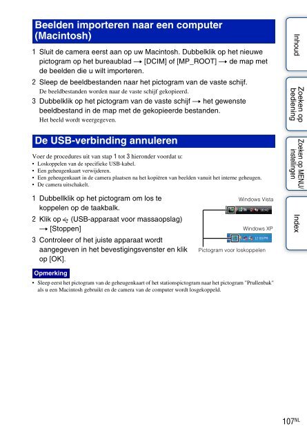 Sony DSC-W370 - DSC-W370 Istruzioni per l'uso Olandese