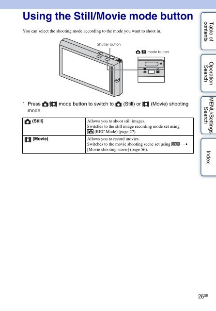 Sony DSC-TX9 - DSC-TX9 Istruzioni per l'uso Inglese