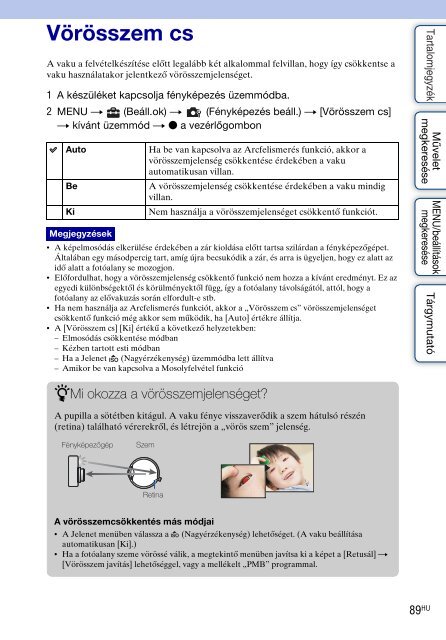 Sony DSC-HX5 - DSC-HX5 Istruzioni per l'uso Ungherese