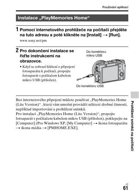 Sony DSC-RX1R - DSC-RX1R Istruzioni per l'uso Ceco