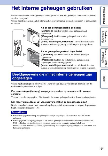 Sony DSC-HX5 - DSC-HX5 Istruzioni per l'uso Olandese
