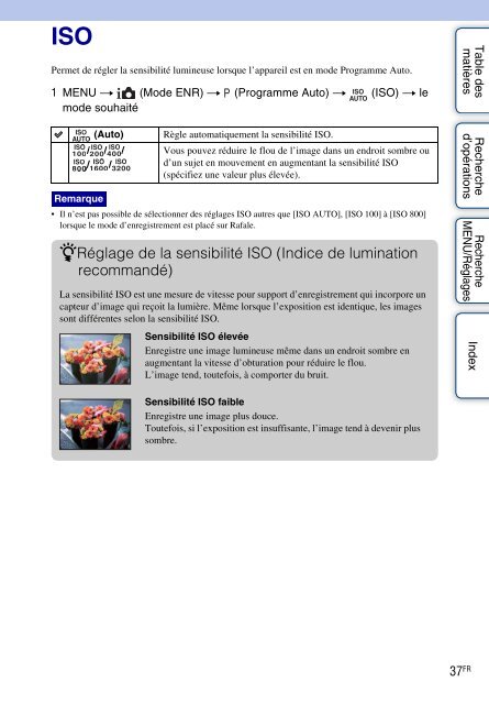 Sony DSC-S2100 - DSC-S2100 Istruzioni per l'uso Francese