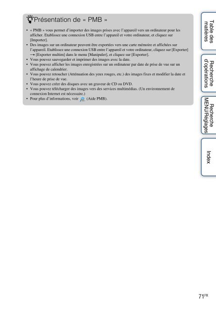 Sony DSC-S2100 - DSC-S2100 Istruzioni per l'uso Francese