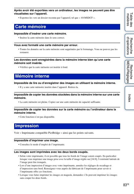 Sony DSC-S2100 - DSC-S2100 Istruzioni per l'uso Francese