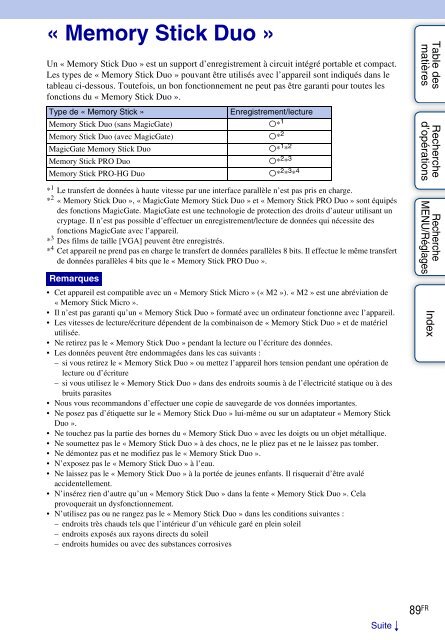 Sony DSC-S2100 - DSC-S2100 Istruzioni per l'uso Francese