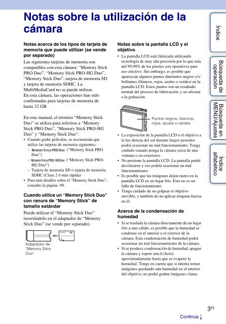 Sony DSC-S2100 - DSC-S2100 Istruzioni per l'uso Spagnolo