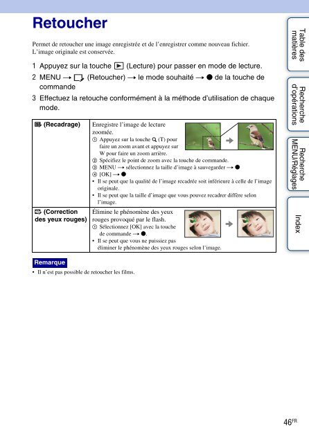 Sony DSC-S2100 - DSC-S2100 Istruzioni per l'uso Francese