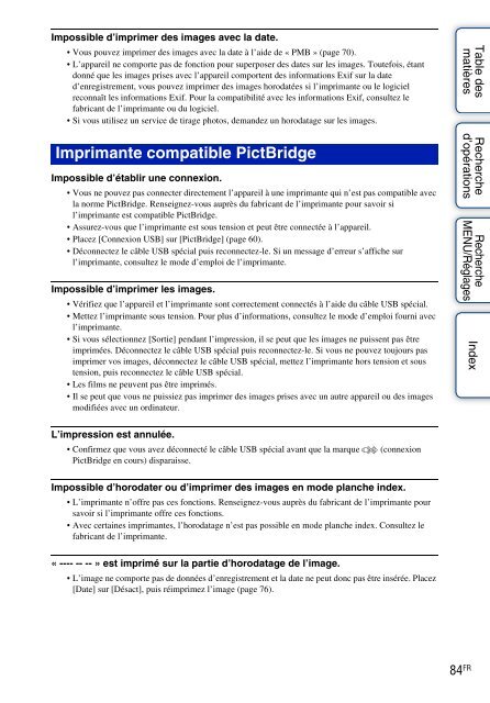 Sony DSC-S2100 - DSC-S2100 Istruzioni per l'uso Francese