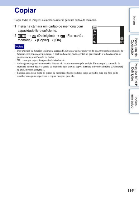 Sony DSC-TX5 - DSC-TX5 Istruzioni per l'uso Portoghese