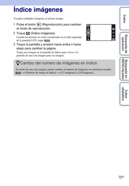 Sony DSC-T99D - DSC-T99D Istruzioni per l'uso Spagnolo