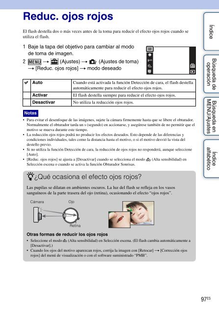 Sony DSC-T99D - DSC-T99D Istruzioni per l'uso Spagnolo