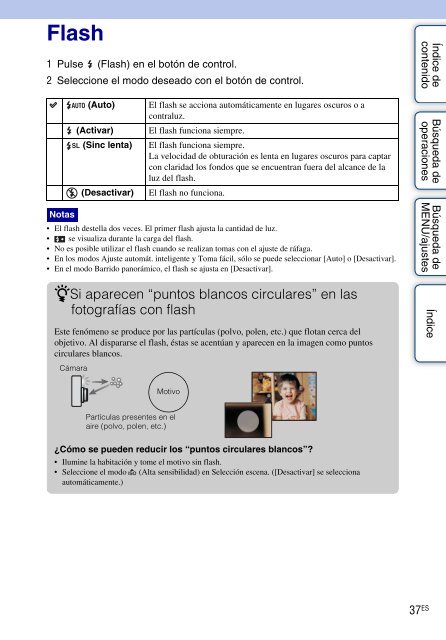 Sony DSC-W380 - DSC-W380 Istruzioni per l'uso Spagnolo