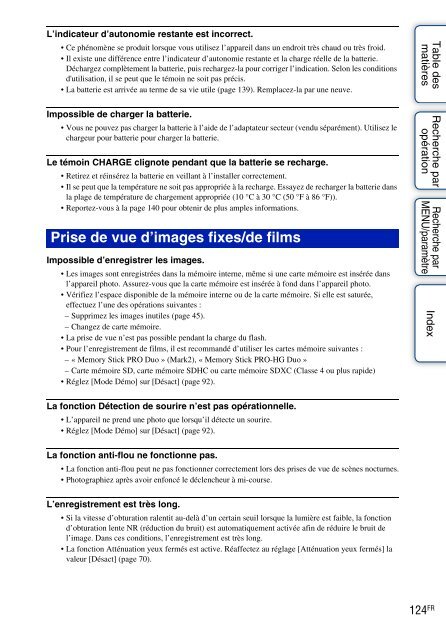 Sony DSC-W380 - DSC-W380 Istruzioni per l'uso Francese