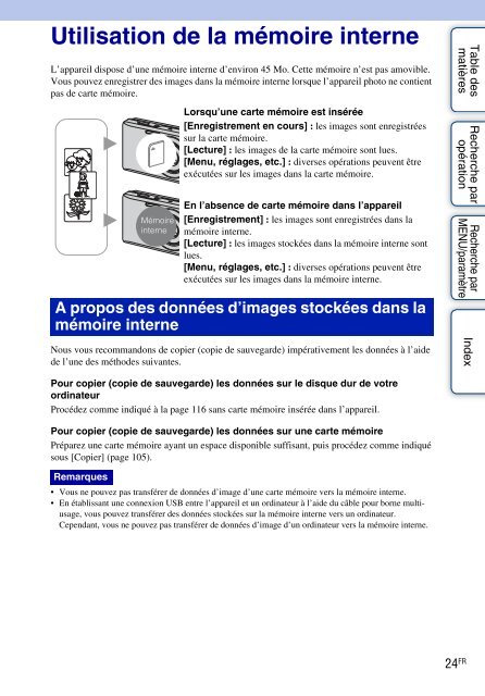 Sony DSC-W380 - DSC-W380 Istruzioni per l'uso Francese