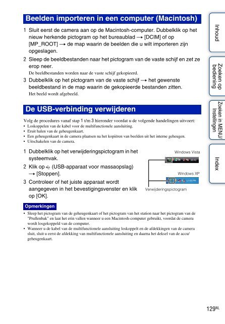 Sony DSC-TX5 - DSC-TX5 Istruzioni per l'uso Olandese