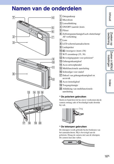 Sony DSC-TX5 - DSC-TX5 Istruzioni per l'uso Olandese