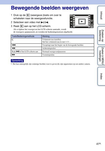 Sony DSC-TX5 - DSC-TX5 Istruzioni per l'uso Olandese