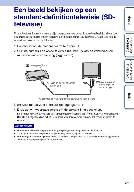 Sony DSC-T99D - DSC-T99D Istruzioni per l'uso Olandese