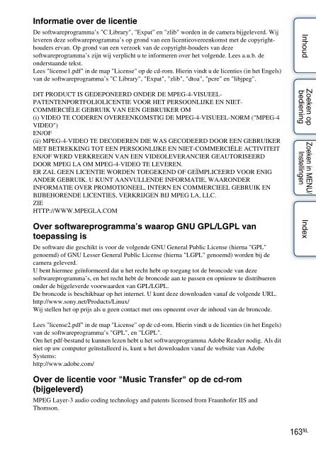 Sony DSC-T99D - DSC-T99D Istruzioni per l'uso Olandese