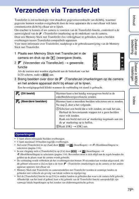 Sony DSC-T99D - DSC-T99D Istruzioni per l'uso Olandese