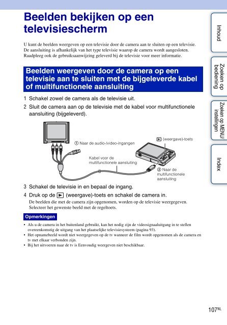 Sony DSC-W350 - DSC-W350 Guida all&rsquo;uso Olandese